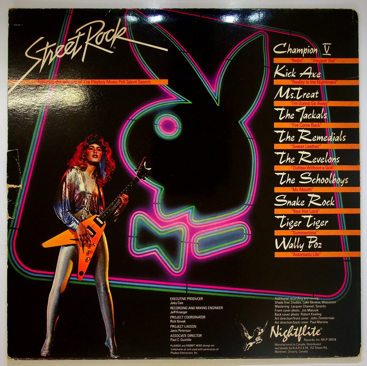 EBOND Various - Playboy Street Rock Vinile V071101