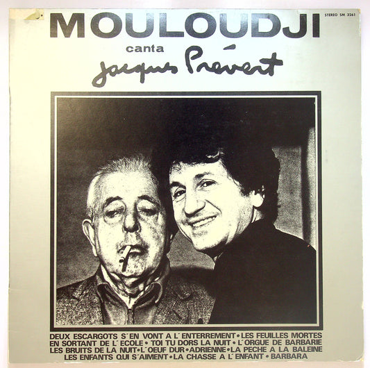 EBOND Mouloudji - Mouloudji Canta Jacques Prevert Vinile V071104