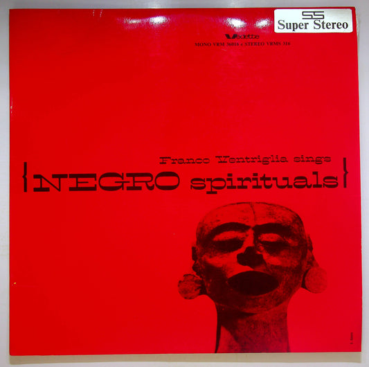 EBOND Franco Ventriglia Sings Negro Spirituals Vinile V071105