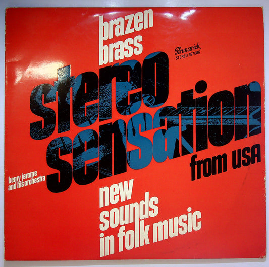 EBOND Henry Jerome - Brazen Brass New Sounds In Folk Music Vinile V071107