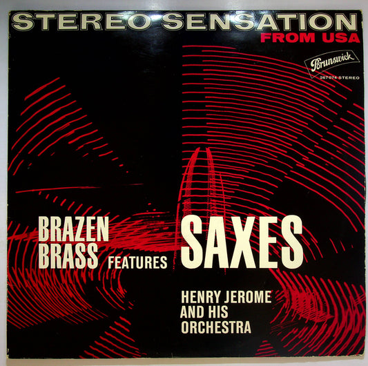 EBOND Henry Jerome - Brazen Brass Features Saxes Vinile V071109
