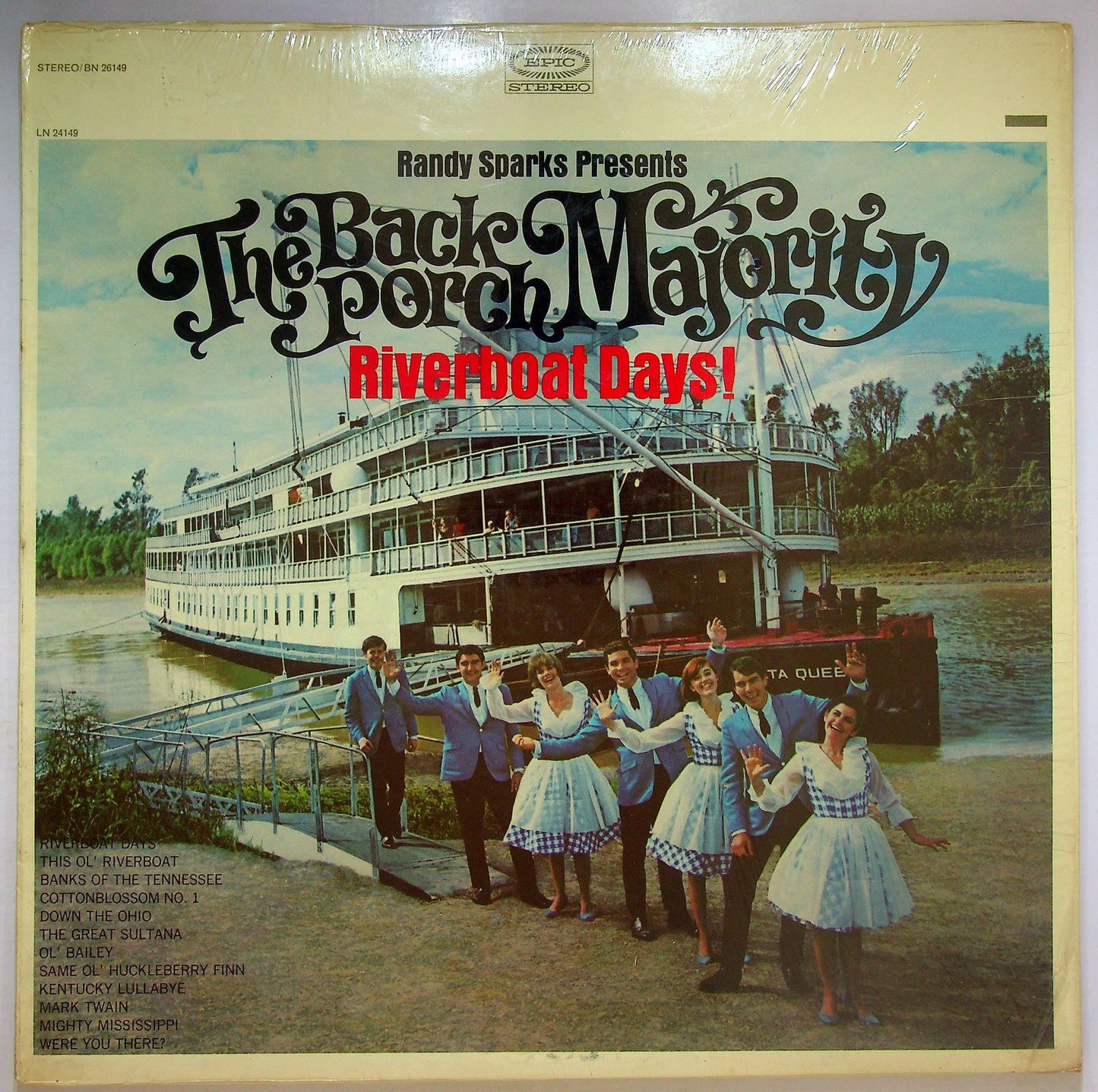 EBOND Randy Sparks - The Back Porch Majority - Riverboat Days Vinile V071110