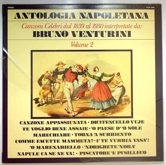 EBOND Antologia Napoletana Canzoni Celebri Dal 1839 Al 1930 Vol.2 Vinile V071112