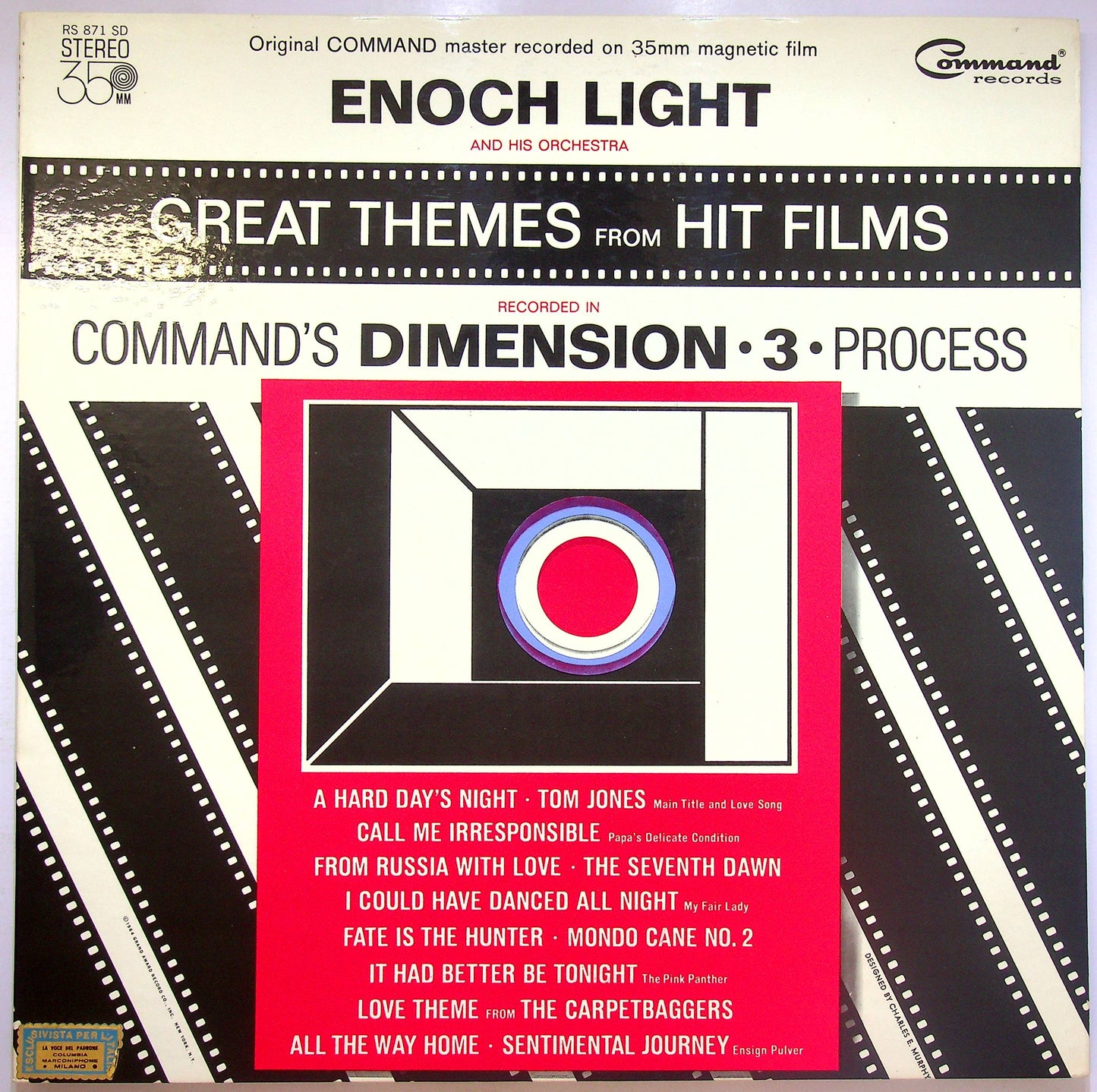 EBOND Great Themes From Hit Films In Dimension 3 Vinile V071117
