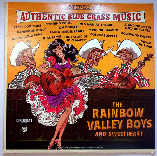 EBOND The Rainbow Valley Boys - Authentic Bluegrass Music Vinile V071126