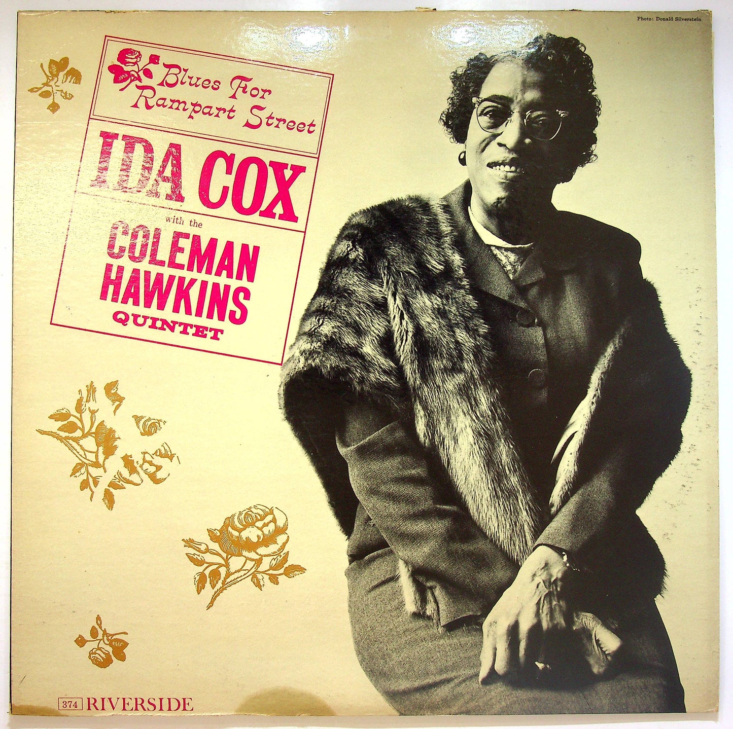 EBOND Ida Cox With The Coleman Hawkins - Blues For Rampart Street Vinile V071132