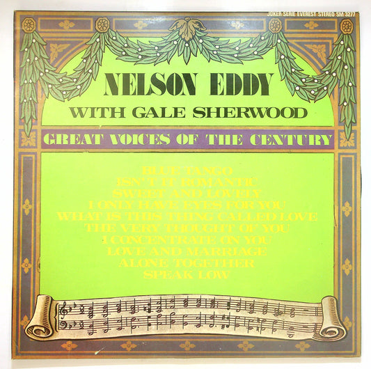 EBOND Nelson Eddy - Great Voices of the Century Vinile V071145