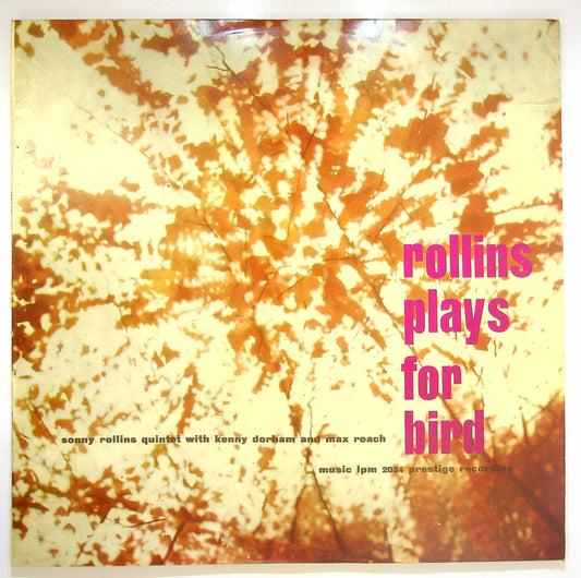 EBOND Sonny Rollins Quintet - Rollin Plays For Bird Vinile V072028