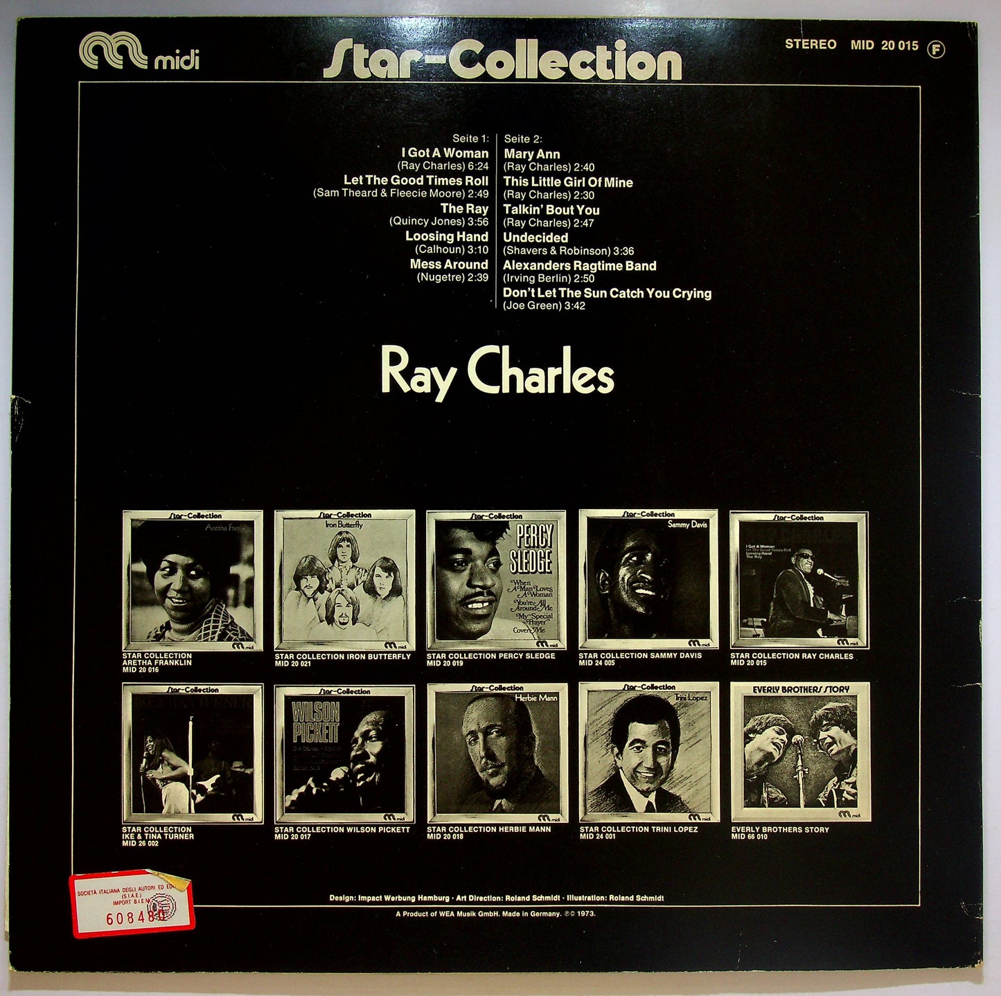 EBOND Ray Charles - Ray Charles Vinile V072126
