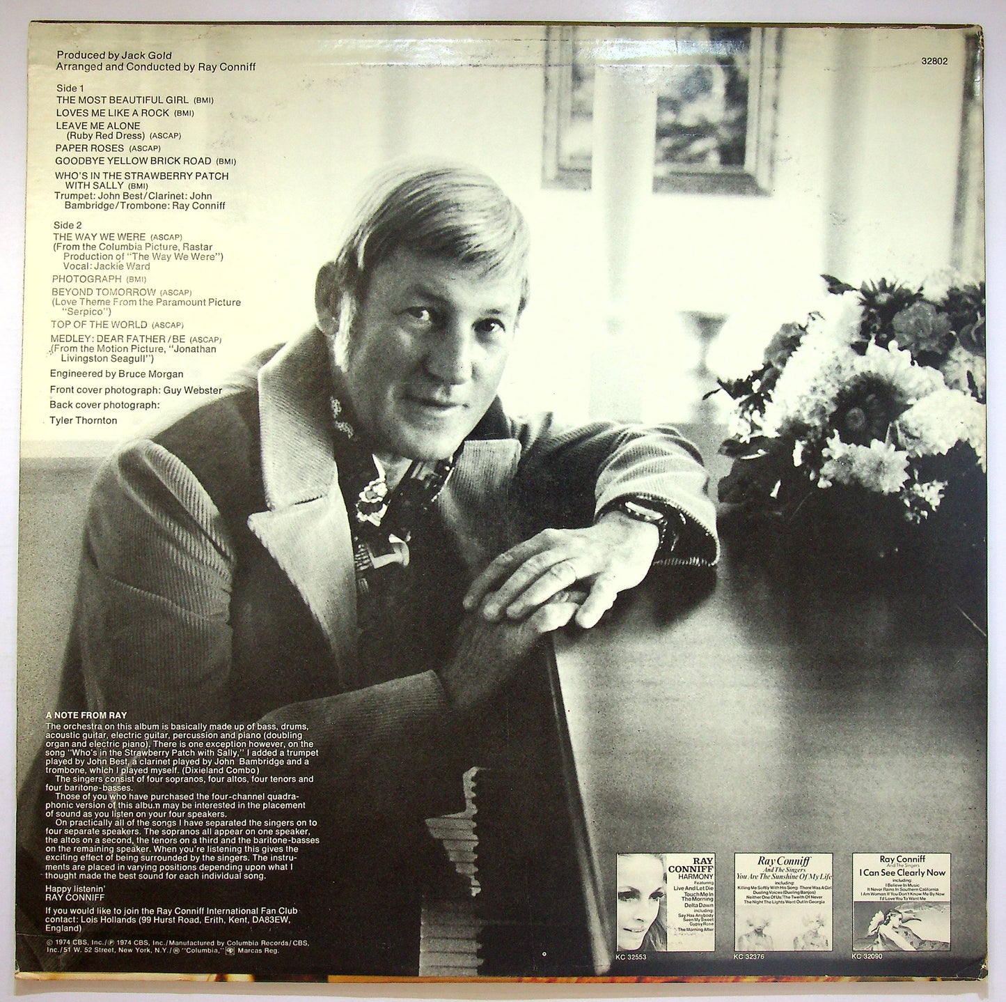 EBOND Ray Conniff - The Way We Were Vinile V072135