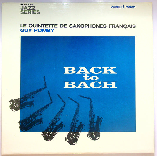 EBOND Le Quintette De Saxophones Francais - Back To Bach Vinile V072144