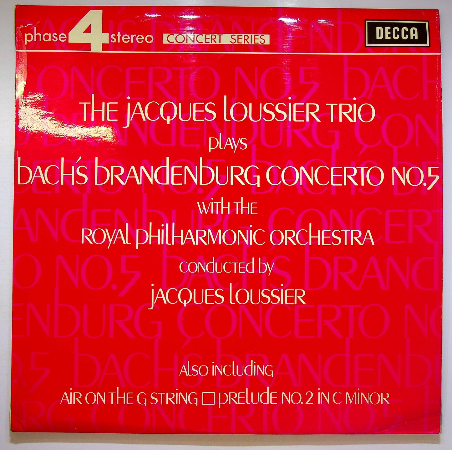 EBOND Bach's Brandenburg Concerto No. 5 Vinile V072148