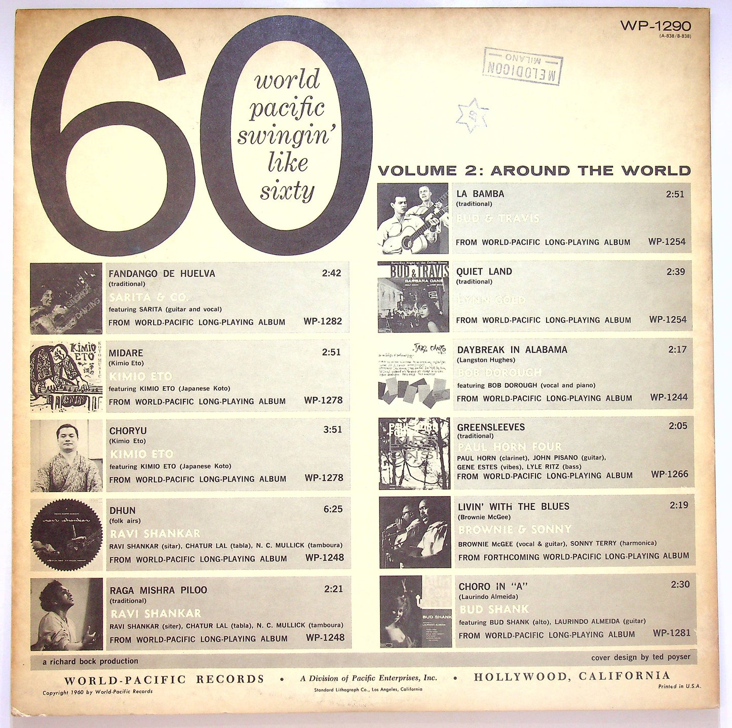 EBOND Various - Around The World Vinile V073066