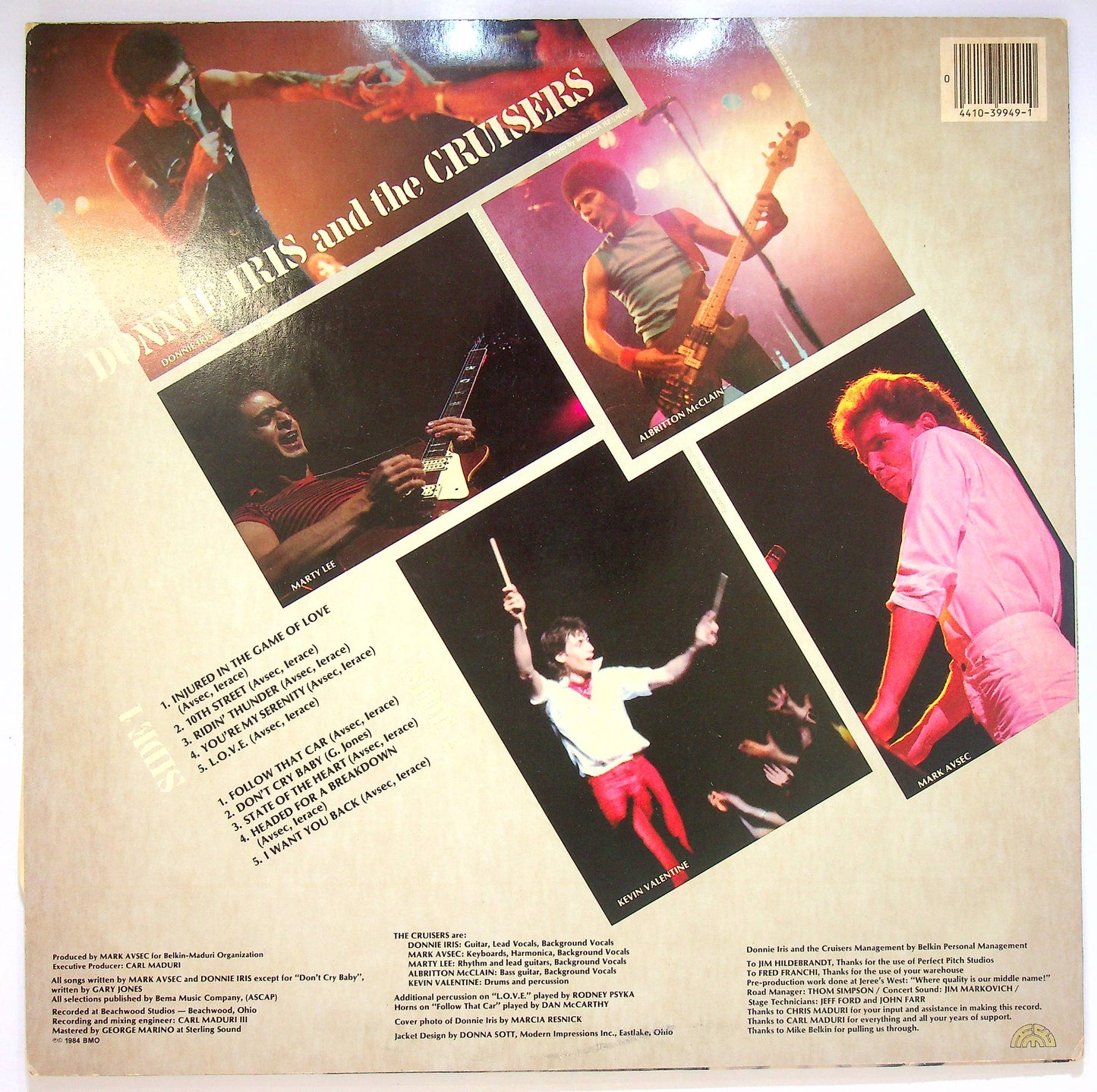 EBOND Donnie Iris - No Muss...No Fuss Vinile V073077