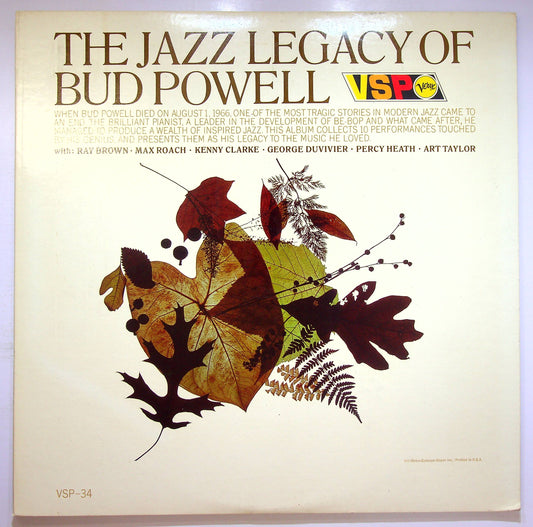 EBOND Bud Powell - The Jazz Legacy Of Bud Powell Vinile V074050