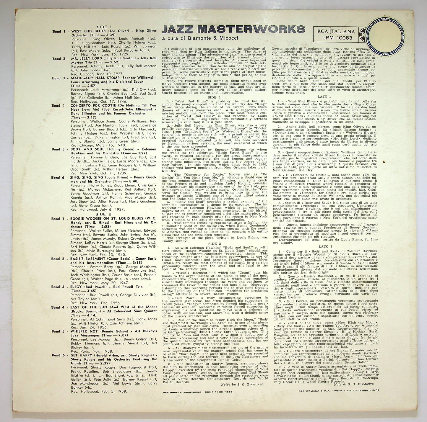EBOND Various - Jazz Masterworks Vinile V074053