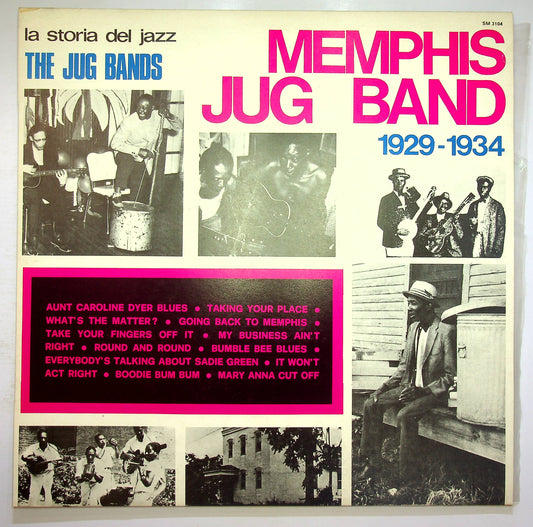 EBOND The Jug Bands-Memphis Jug Band Vinile V074060