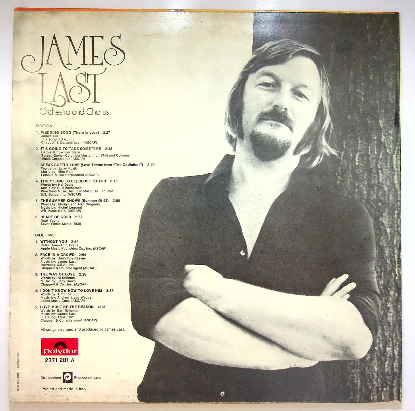 EBOND James Last, Orchestra And Chorus - Love Must Be The Reason Vinile V074101