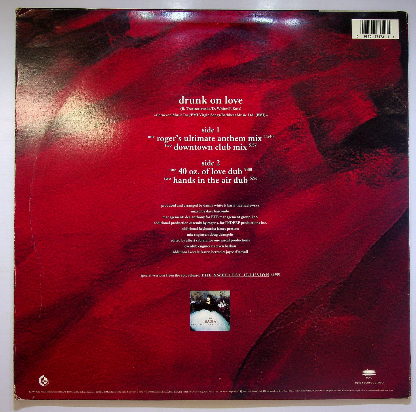 EBOND Basia - Drunk On Love Vinile V074117