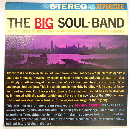 EBOND Johnny Griffin Orchestra - The Big Soul-Band Vinile V075009