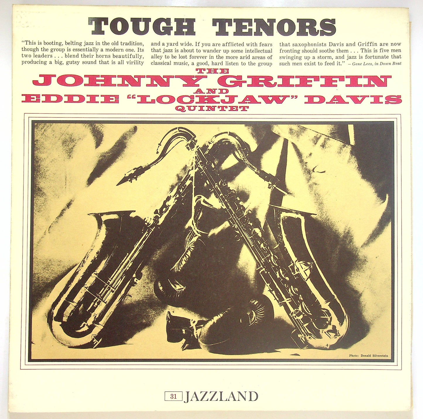 EBOND The Johnny Griffin Eddie Lockjaw Davis - Tough Tenors Vinile V075011