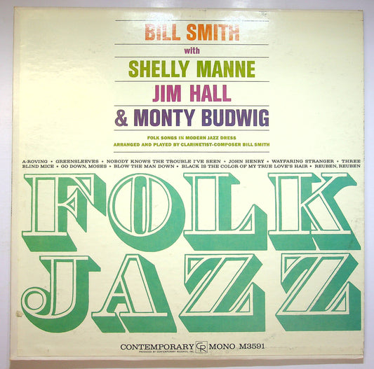 EBOND The Bill Smith Quartet - Folk Jazz Vinile V075033
