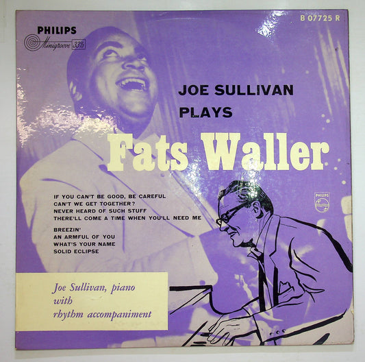 EBOND Joe Sullivan - Joe Sullivan Plays Fats Waller Vinile V075064