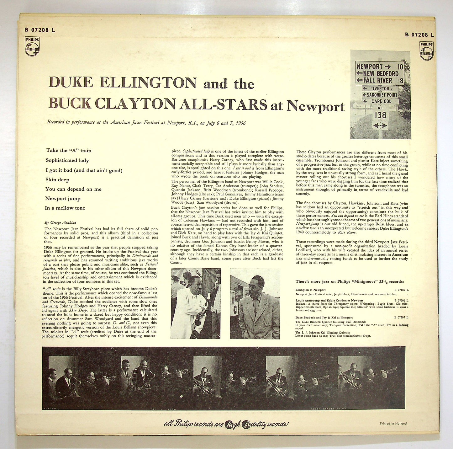 EBOND Duke Ellington / Buck Clayton All-Stars - At Newport Vinile V075086
