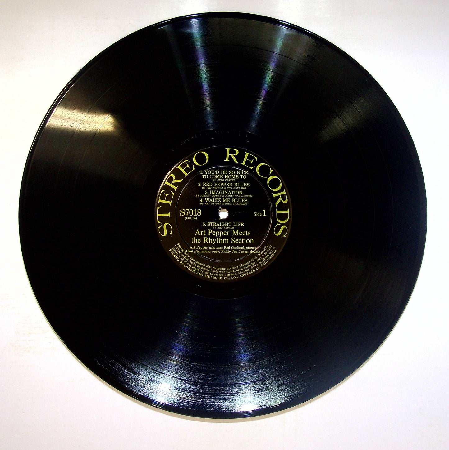 EBOND Art Pepper - Art Pepper Meets The Rhythm Section Vinile V075108