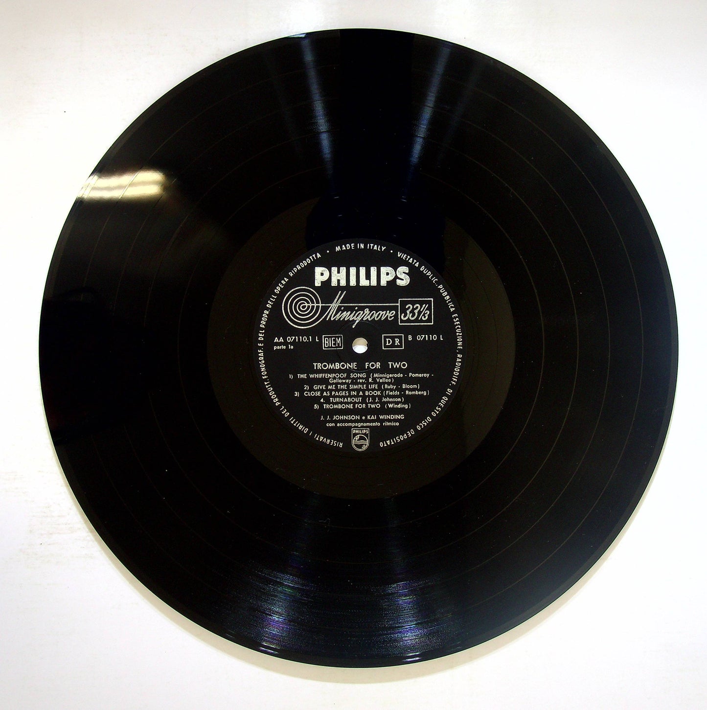 EBOND J.J. Johnson And Kai Winding - Trombone For Two Vinile V075126