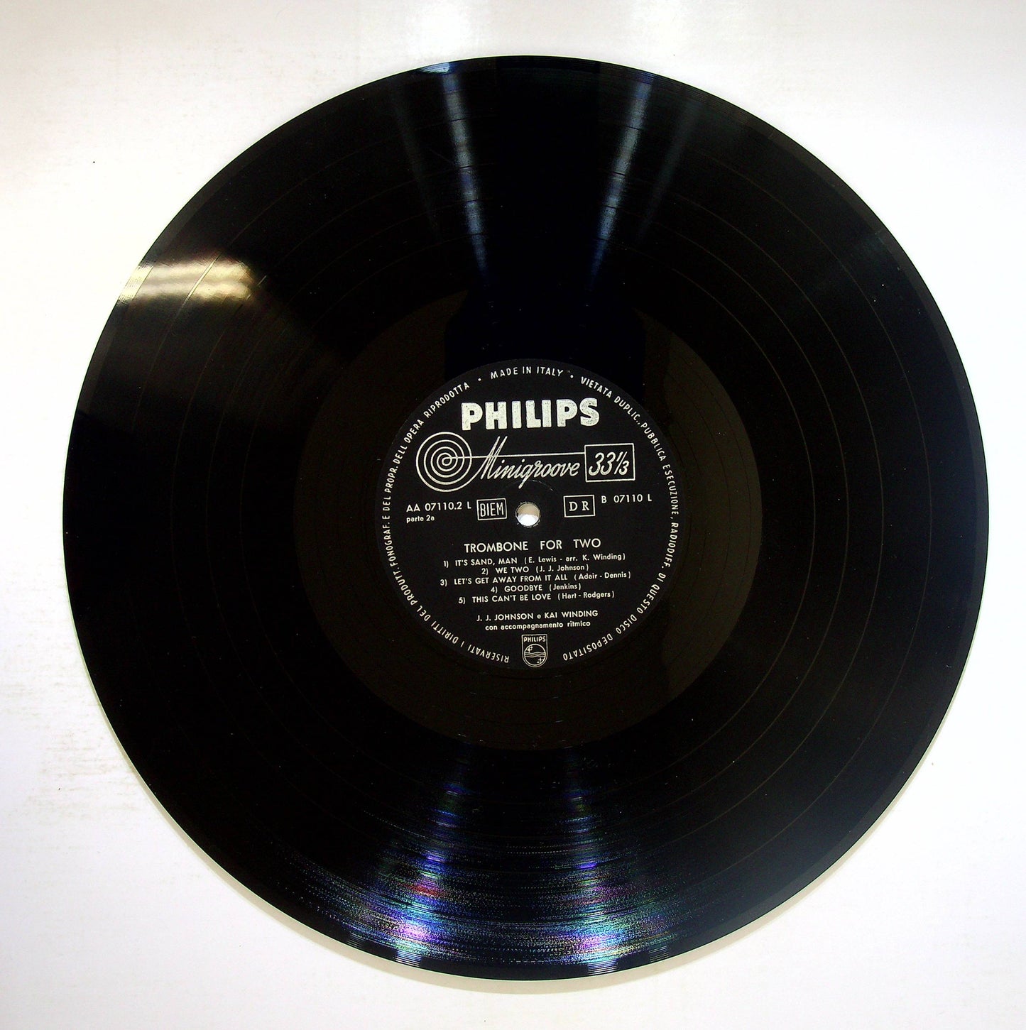 EBOND J.J. Johnson And Kai Winding - Trombone For Two Vinile V075126