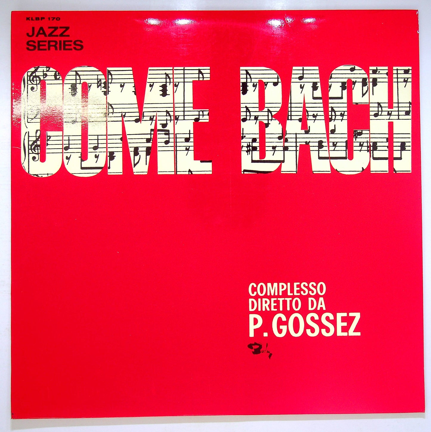 EBOND P. Gossez - Come Bach Vinile V075129