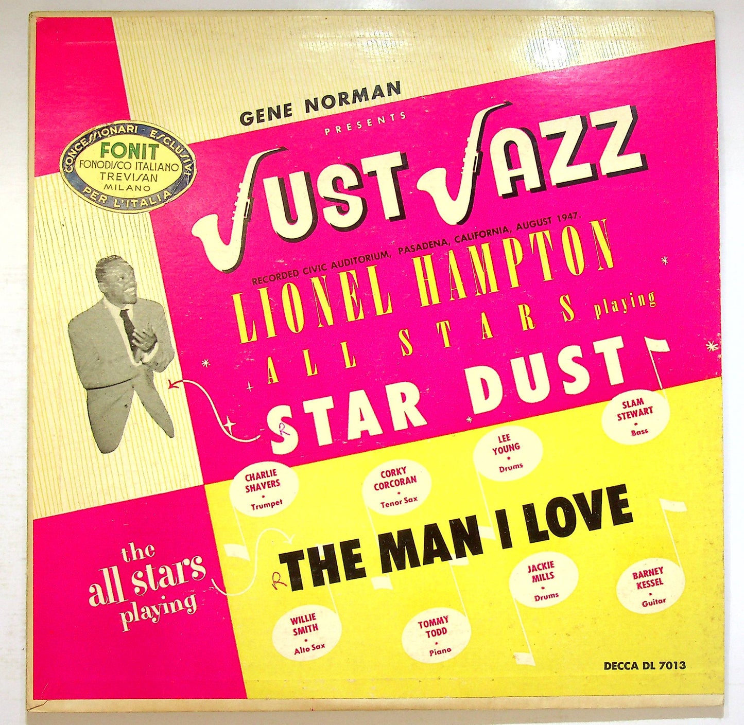 EBOND Gene Norman Presents ''Just Jazz'' Concert Vinile V076001