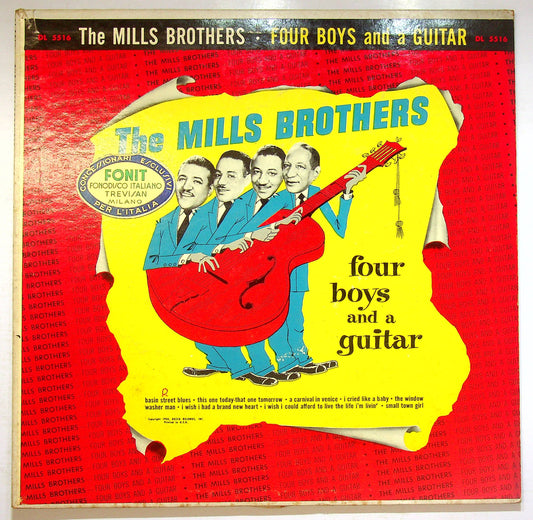EBOND The Mills Brothers - Four Boys And A Guitar Vinile V076003