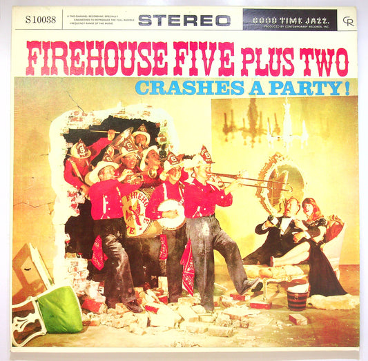 EBOND Firehouse Five Plus Two - Crashes A Party! Vinile V076026