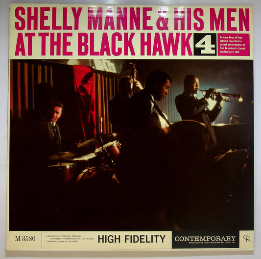 EBOND Shelly Manne & His Men - At The Black Hawk, Vol. 4 Vinile V076149