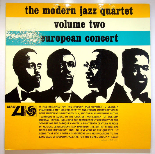 EBOND The Modern Jazz Quartet - European Concert: Vol. 2° Vinile V077006