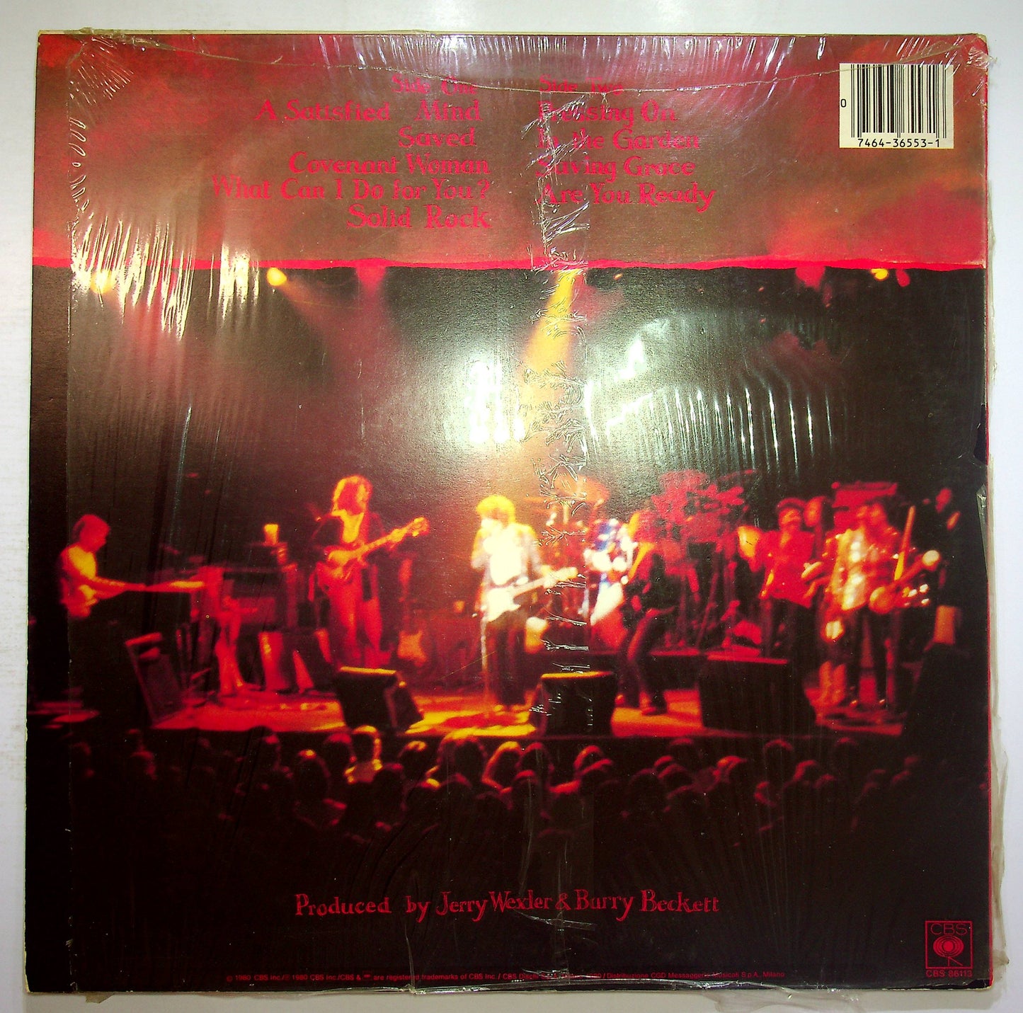 EBOND Bob Dylan - Saved Vinile V077064