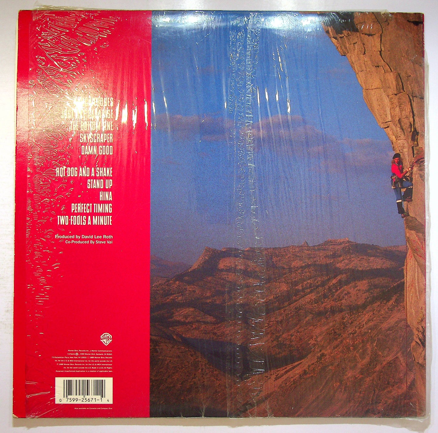 EBOND David Lee Roth - Skyscraper Vinile V077068