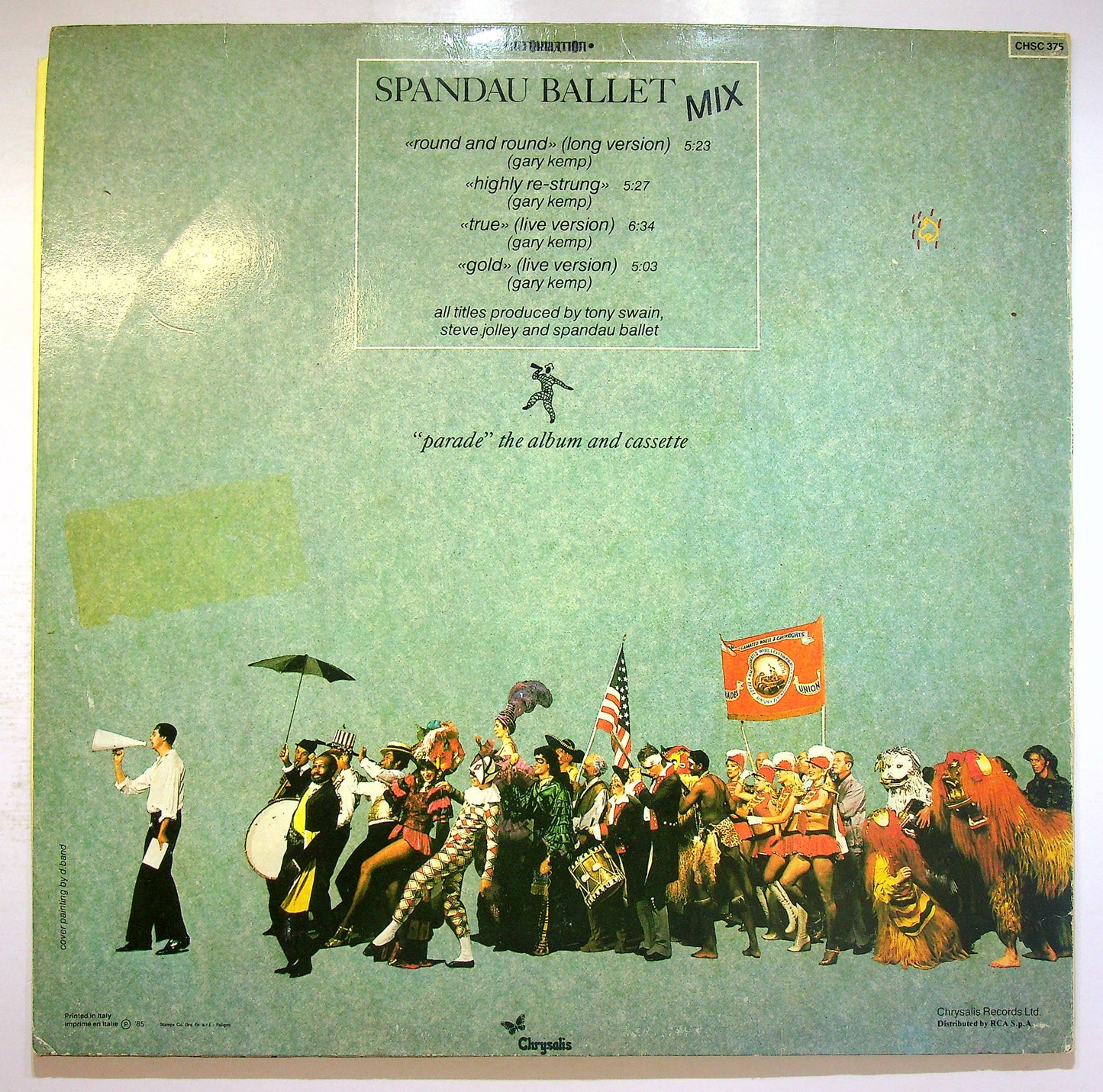 EBOND Spandau Ballet - Round And Round (Long Version) Vinile V077073