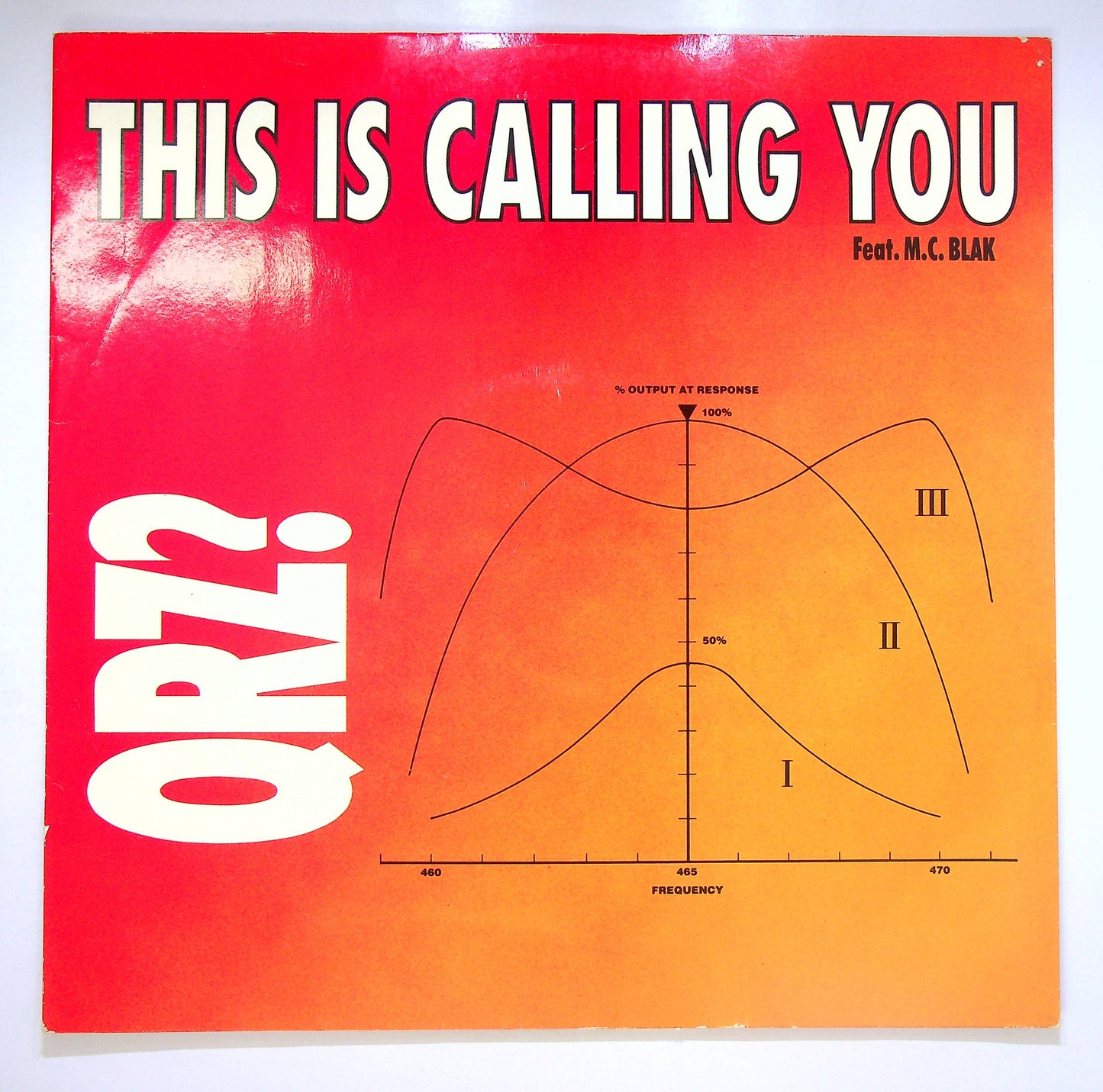 EBOND QRZ? Feat. M.C. Blak - This Is Calling You Vinile V077123