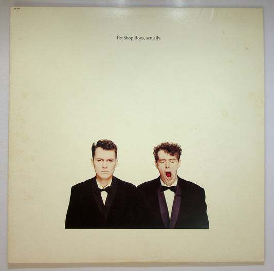 EBOND Pet Shop Boys - Actually Vinile V078000