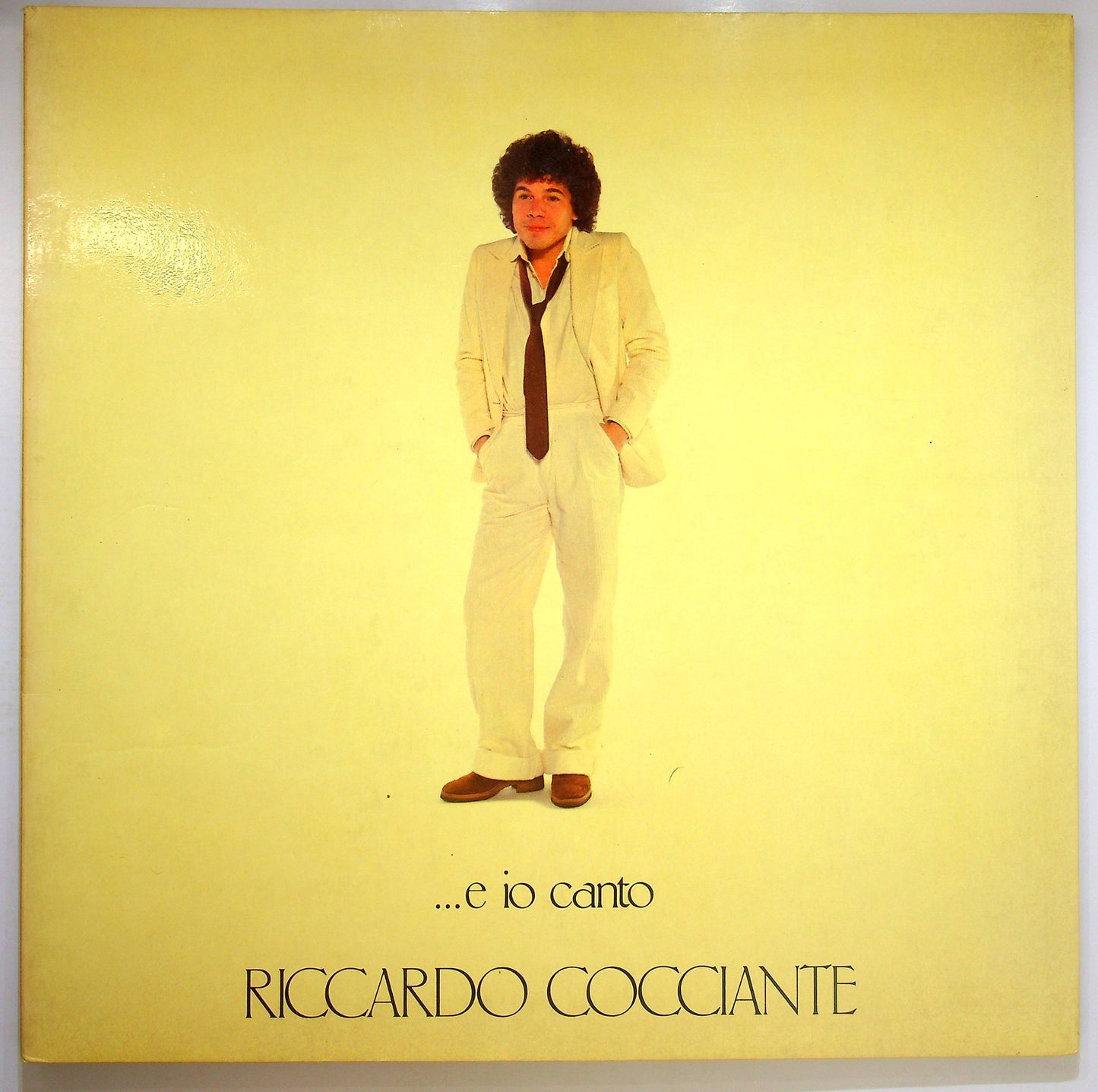 EBOND Riccardo Cocciante - ...E Io Canto Vinile V078025