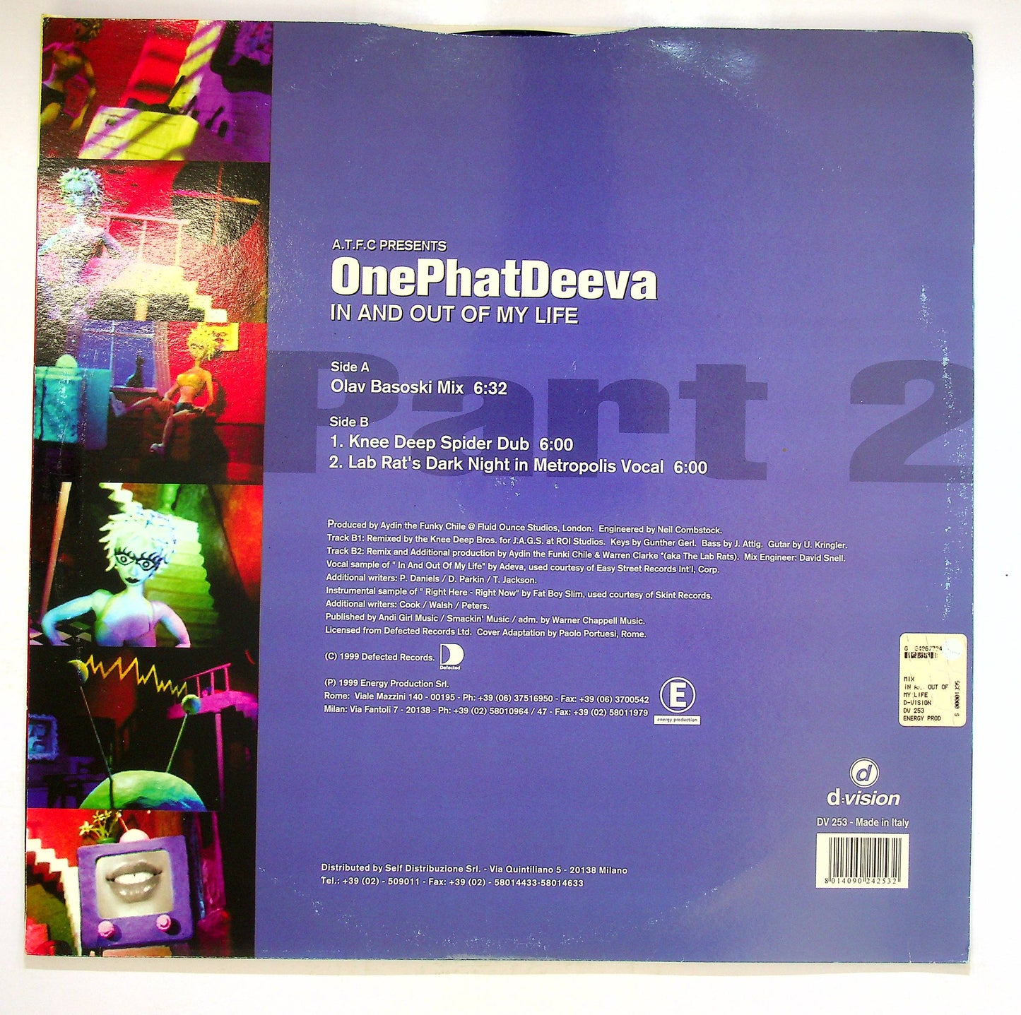 EBOND A.T.F.C OnePhatDeeva - In Ad Out Of My Life (VOL 2) Vinile V078077