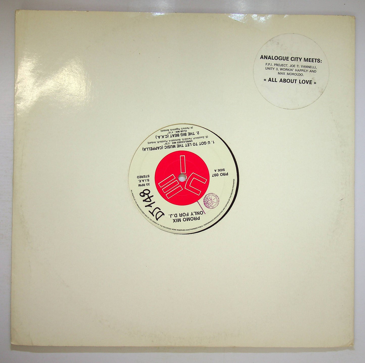 EBOND Various - Promo Mix 97 Vinile V078089