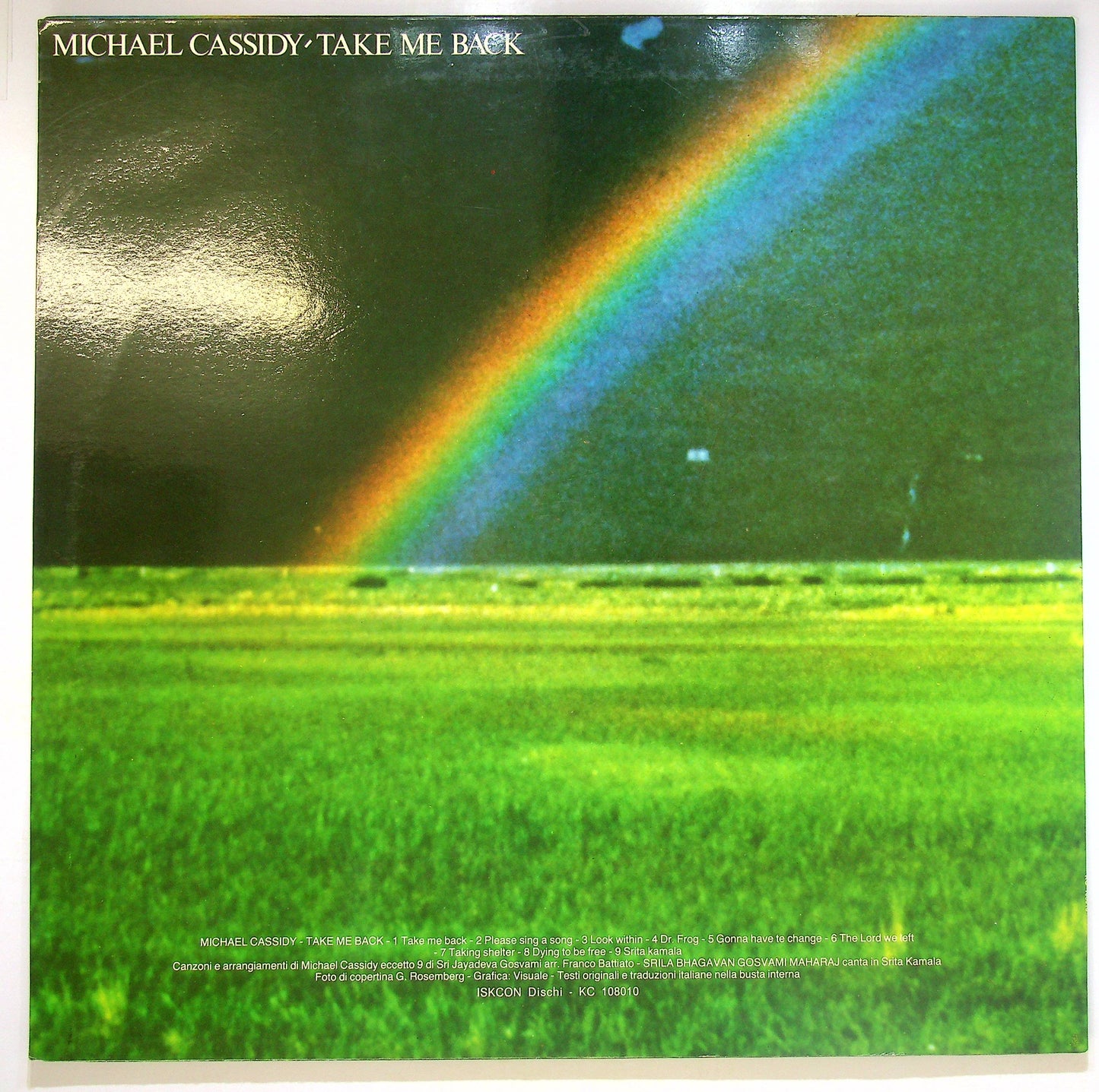 EBOND Michael Cassidy - Take Me Back Vinile V078107