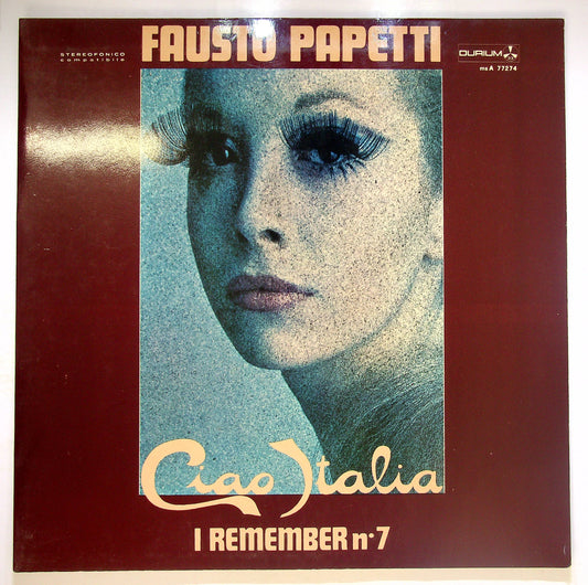 EBOND Fausto Papetti - I Remember N. 7: Ciao Italia Vinile V078131