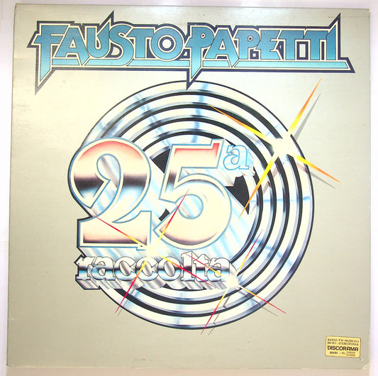 EBOND Fausto Papetti - 25ª Raccolta Vinile V078133
