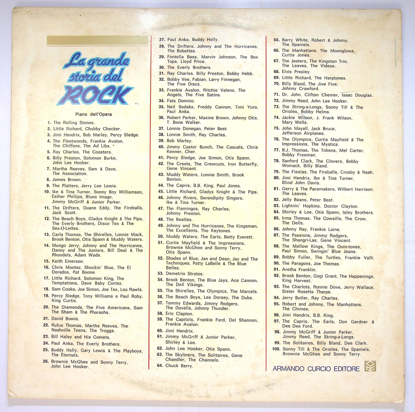 EBOND The Fleetwoods Frankie Avalon The Chiffons The Ad Libs Vinile V079032