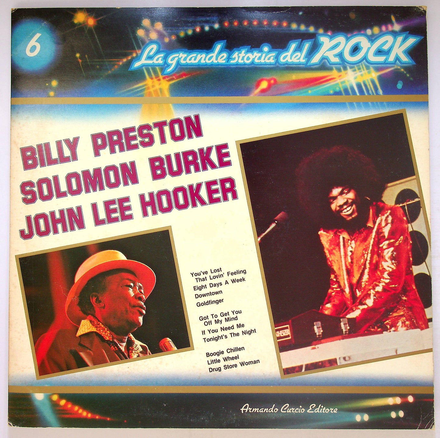 EBOND Billy Preston / Solomon Burke / John Lee Hooker Vinile V079033